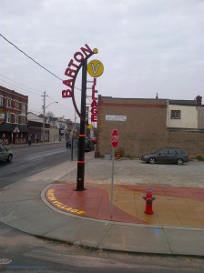 Barton Village BIA gateways.